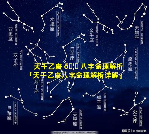 天干乙庚 🦄 八字命理解析「天干乙庚八字命理解析详解」
